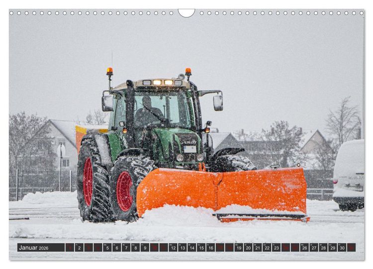 Produktbild: Landtechnik im Einsatz (Wandkalender 2026 DIN A3 quer), CALVENDO Monatskalender