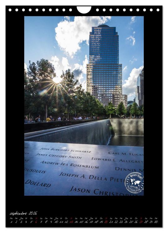 Produktbild: New York &ndash; Portraits incontournables (Calendrier mural 2026 DIN A4 horizontal), CALVENDO calendrier mensuel