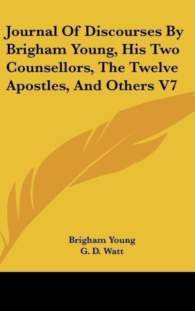 Produktbild: Young, B: Journal Of Discourses By Brigham Young, His Two Co