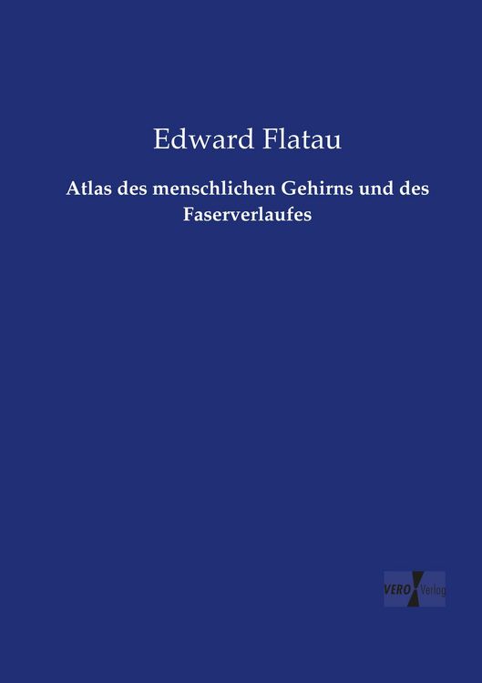 Produktbild: Atlas des menschlichen Gehirns und des Faserverlaufes