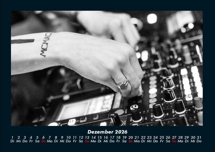 Produktbild: Musik 2026 Fotokalender DIN A4