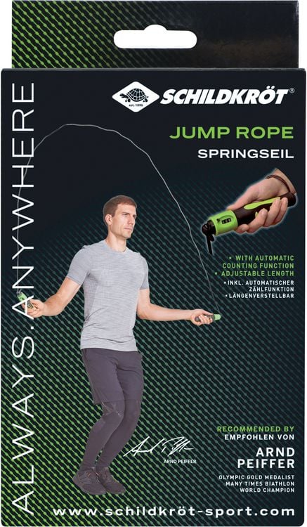 Produktbild: JUMP ROPE (black-green), mit Z&auml;hlwerk