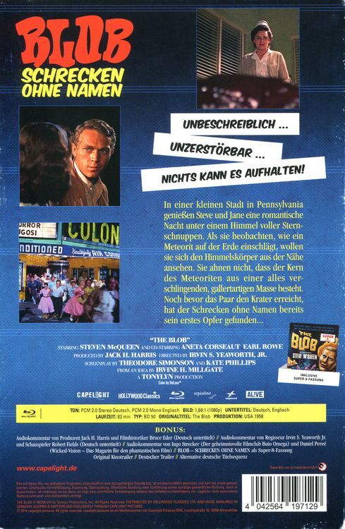 Produktbild: Blob - Schrecken ohne Namen - Limited Collector's Edition im VHS-Design