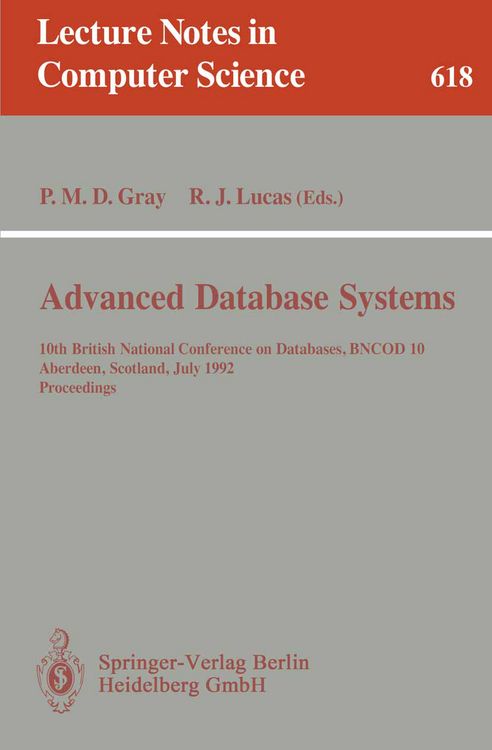 Produktbild: Advanced Database Systems