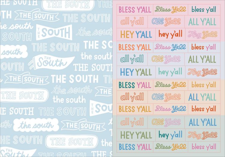 Produktbild: I Love the South Sticker Book