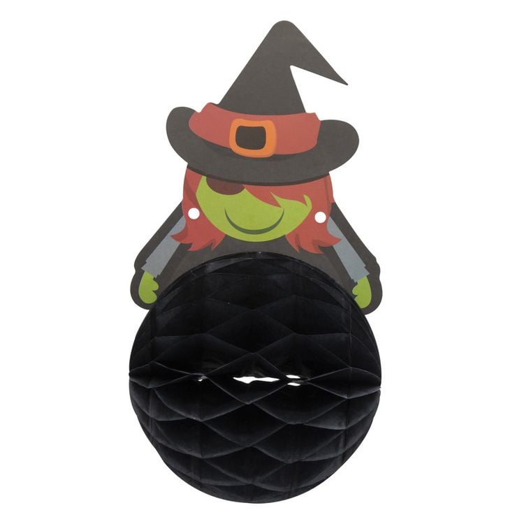 Produktbild: Idena Girlande Wabenball Figuren Halloween 20x300cm