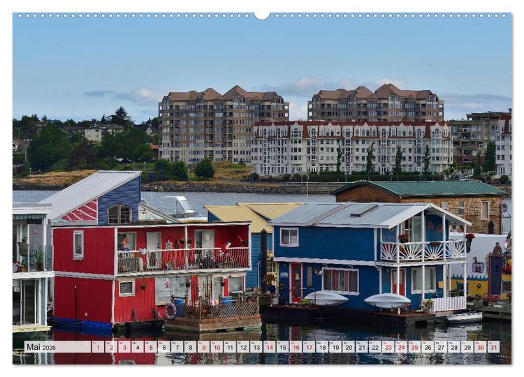 Produktbild: Zauberhaftes Victoria BC (Wandkalender 2026 DIN A2 quer), CALVENDO Monatskalender