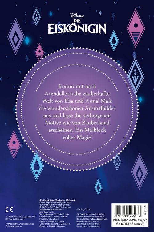 Produktbild: Disney Die Eisk&ouml;nigin: Magischer Malspa&szlig;: Entdecke verborgene Motive!