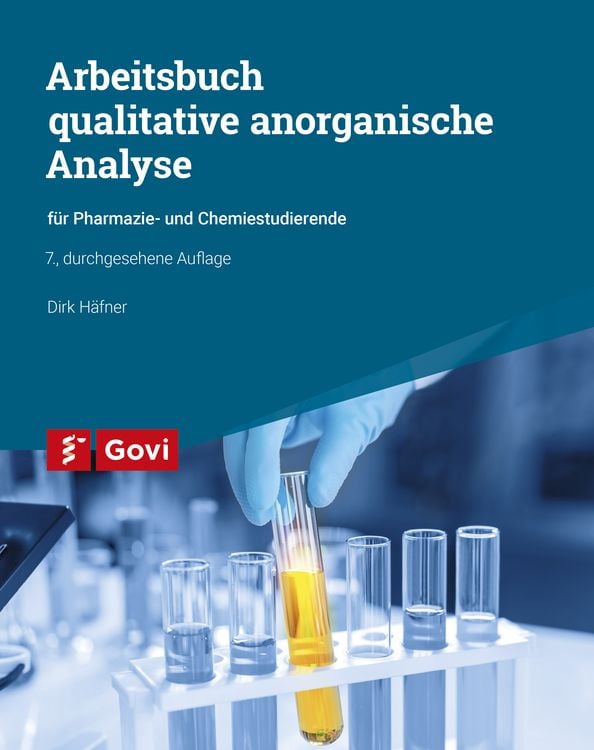 Produktbild: Arbeitsbuch qualitative anorganische Analyse