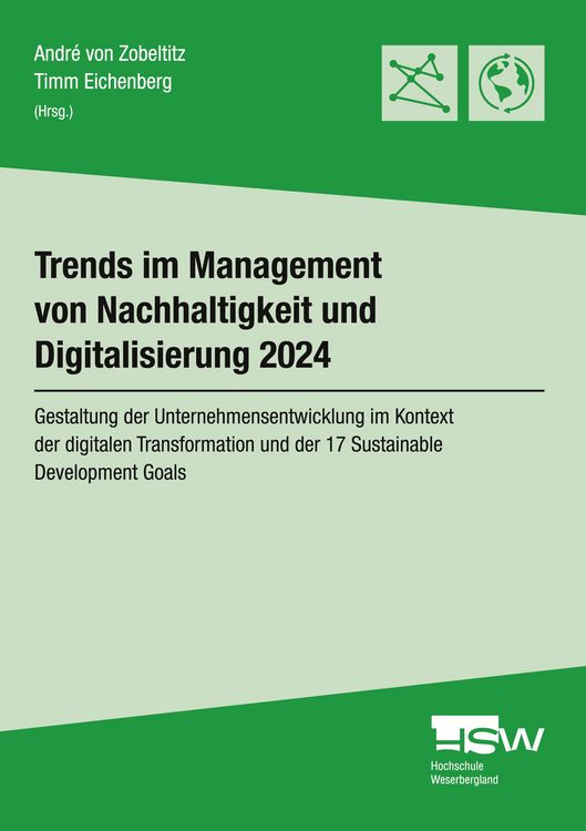 Produktbild: Trends im Management von Nachhaltigkeit und Digitalisierung 2024