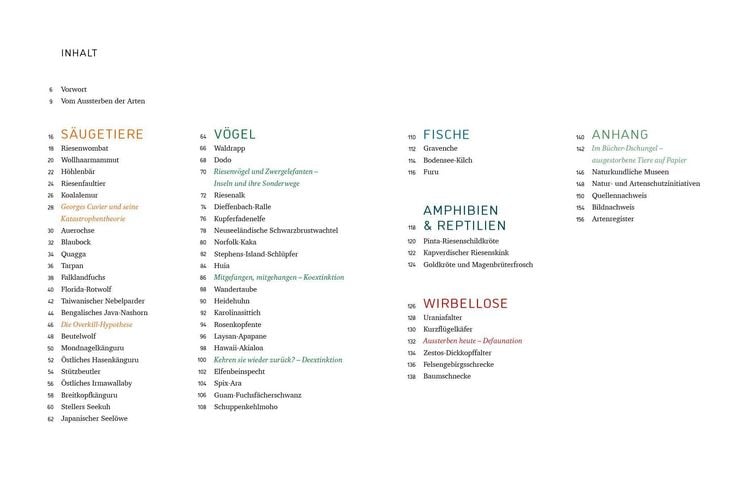 Produktbild: Ausgestorbene Tiere