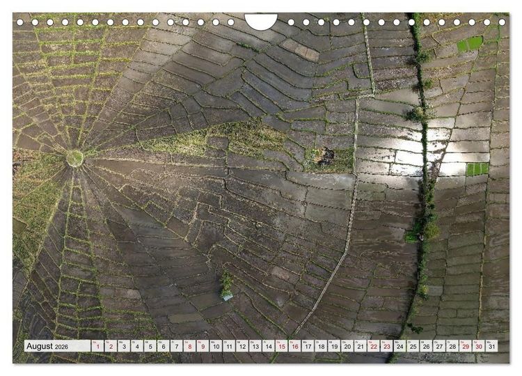 Produktbild: Indonesien von oben - spektakul&auml;re Landschaften aus der Vogelperspektive (Wandkalender 2026 DIN A4 quer), CALVENDO Monatskalender