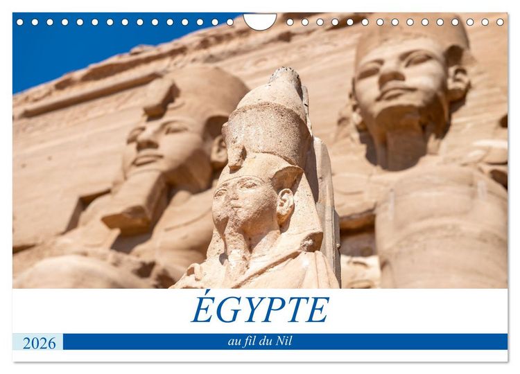 Produktbild: &Eacute;gypte, sur les rives du Nil (Calendrier mural 2026 DIN A4 vertical), CALVENDO calendrier mensuel