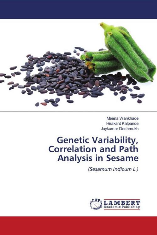 Produktbild: Genetic Variability, Correlation and Path Analysis in Sesame