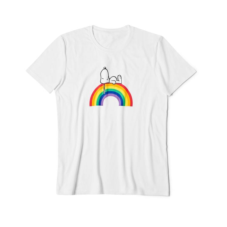 Bild vom Artikel Snoopy T-Shirt Rainbow, Gr. M vom Autor 