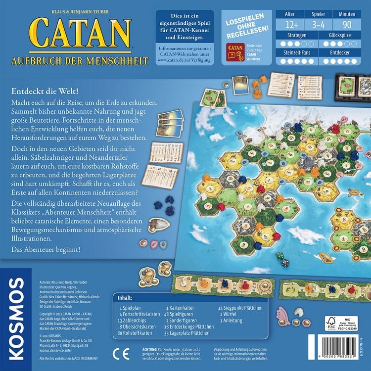Produktbild: CATAN - Aufbruch der Menschheit