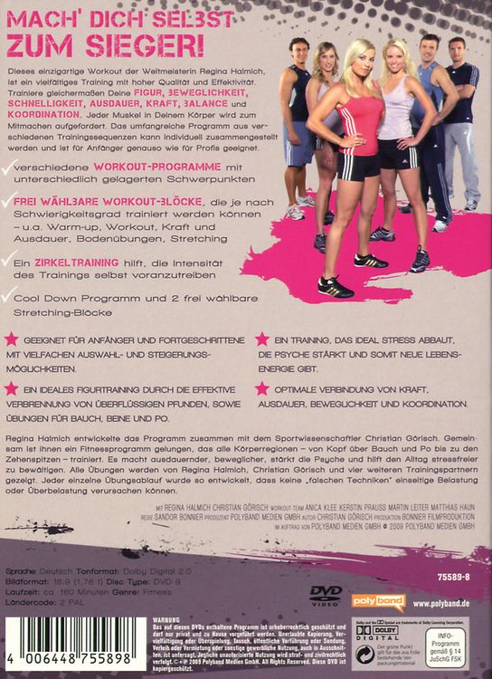 Produktbild: Regina Halmich - Box Dich fit!