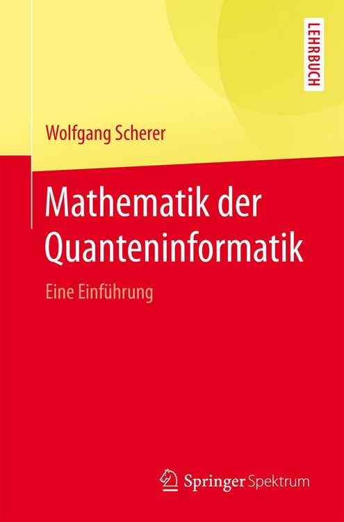 Produktbild: Mathematik der Quanteninformatik