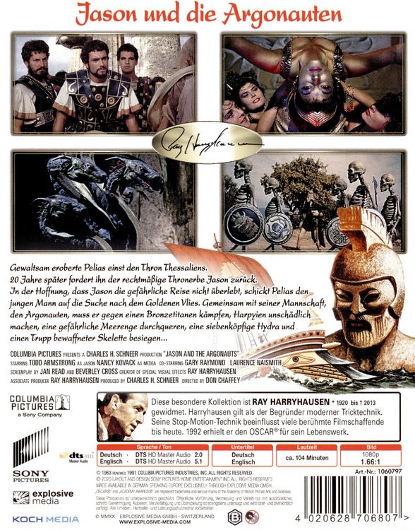 Produktbild: Jason und die Argonauten (Jason and the Argonauts)