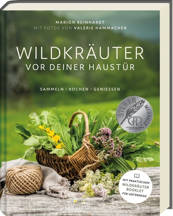 Produktbild: Wildkräuter vor deiner Haustür - Silbermedaille GAD 2022 - Deutscher Kochbuchpreis (bronze)