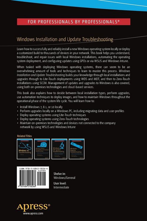 Produktbild: Windows Installation and Update Troubleshooting