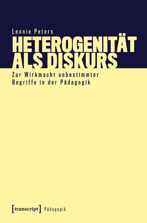 Produktbild: Heterogenität als Diskurs