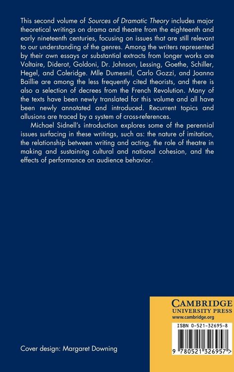 Produktbild: Sources of Dramatic Theory