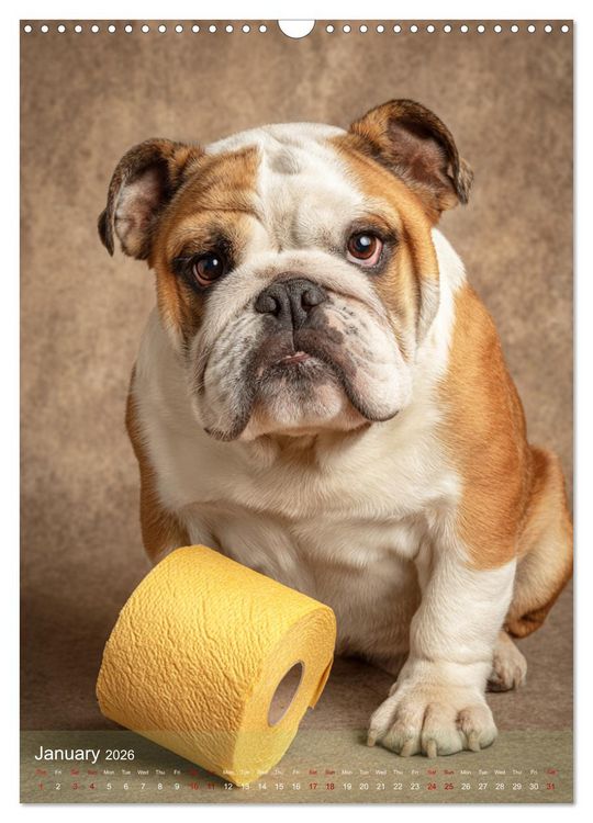 Produktbild: Funny Bathroom Moments &ndash; Animals with Style and Bubbles (Wall Calendar 2026 DIN A3 portrait), CALVENDO 12 Month Wall Calendar