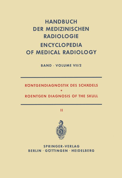Produktbild: R&ouml;ntgendiagnostik des Sch&auml;dels II / Roentgen Diagnosis of the Skull II