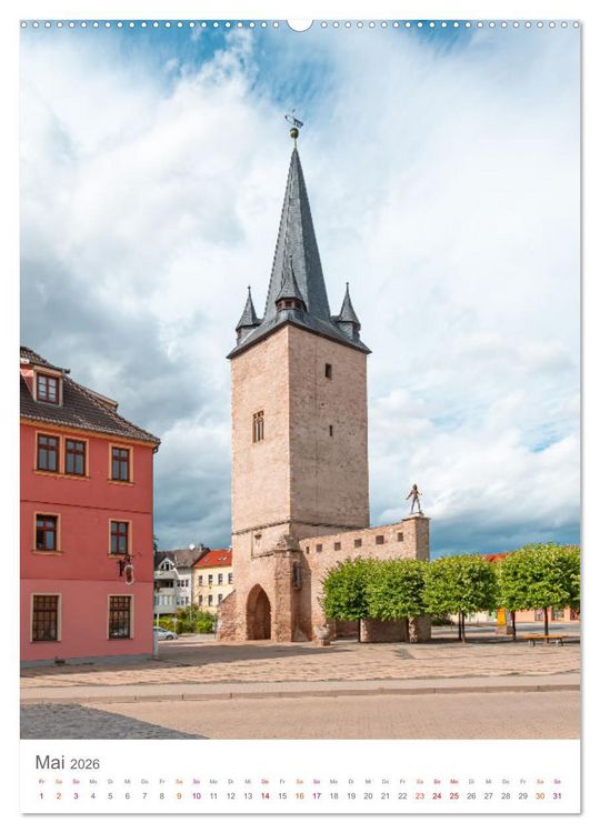 Produktbild: Die Stadt Aschersleben (hochwertiger Premium Wandkalender 2026 DIN A2 hoch), Kunstdruck in Hochglanz
