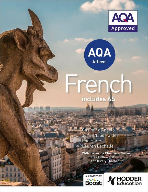 Produktbild: AQA A-level French (includes AS)