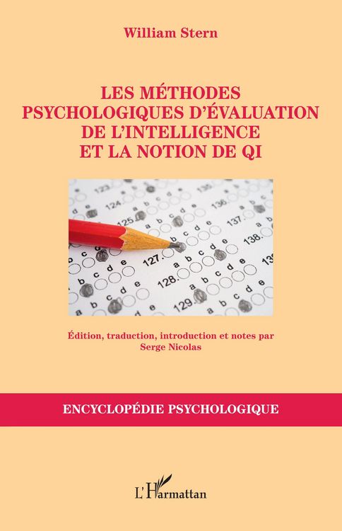 Produktbild: Les m&eacute;thodes psychologiques d'&eacute;valuation de l'intelligence et la notion de QI