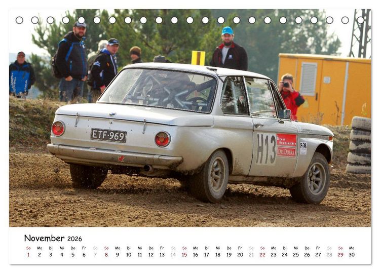Produktbild: Lausitzrallye Histo EM (Tischkalender 2026 DIN A5 quer), CALVENDO Monatskalender