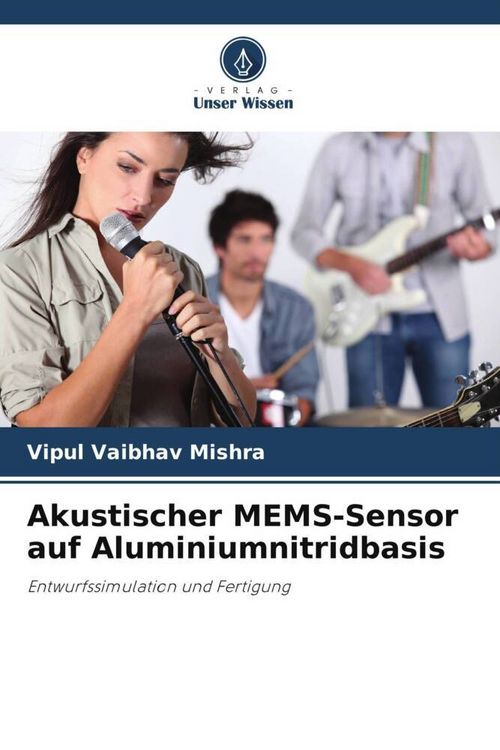 Produktbild: Akustischer MEMS-Sensor auf Aluminiumnitridbasis