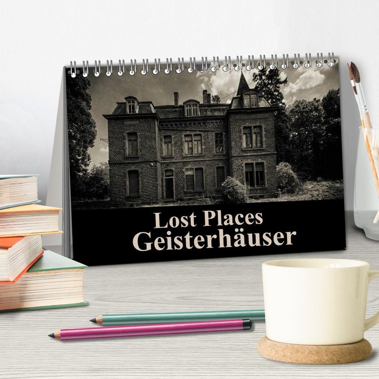 Produktbild: Lost Places Geisterh&auml;user (Tischkalender 2026 DIN A5 quer), CALVENDO Monatskalender