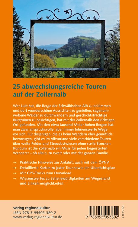 Produktbild: Wandern auf der Zollernalb