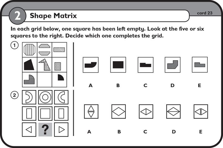 Produktbild: 11+ Non-Verbal Reasoning Flashcards