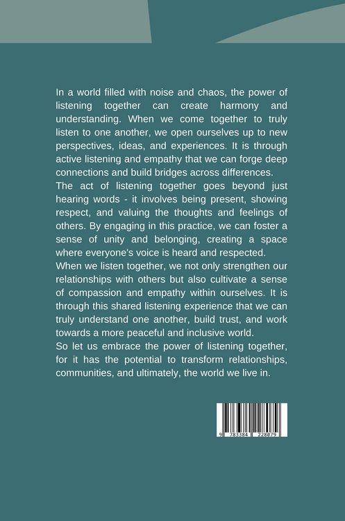 Produktbild: Power of Listening Together