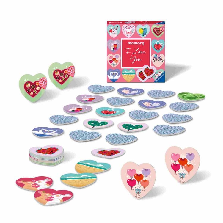 Produktbild: memory&reg; moments - I love you - Gesellschaftsspiel & Brettspiel ab 3 Jahre