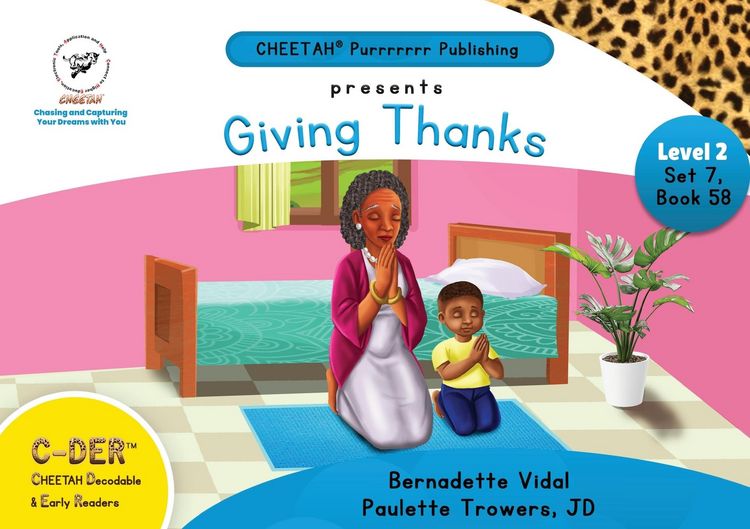 Produktbild: C-DER (Cheetah Decodable & Early Readers) Set 7, Book 58, Giving Thanks