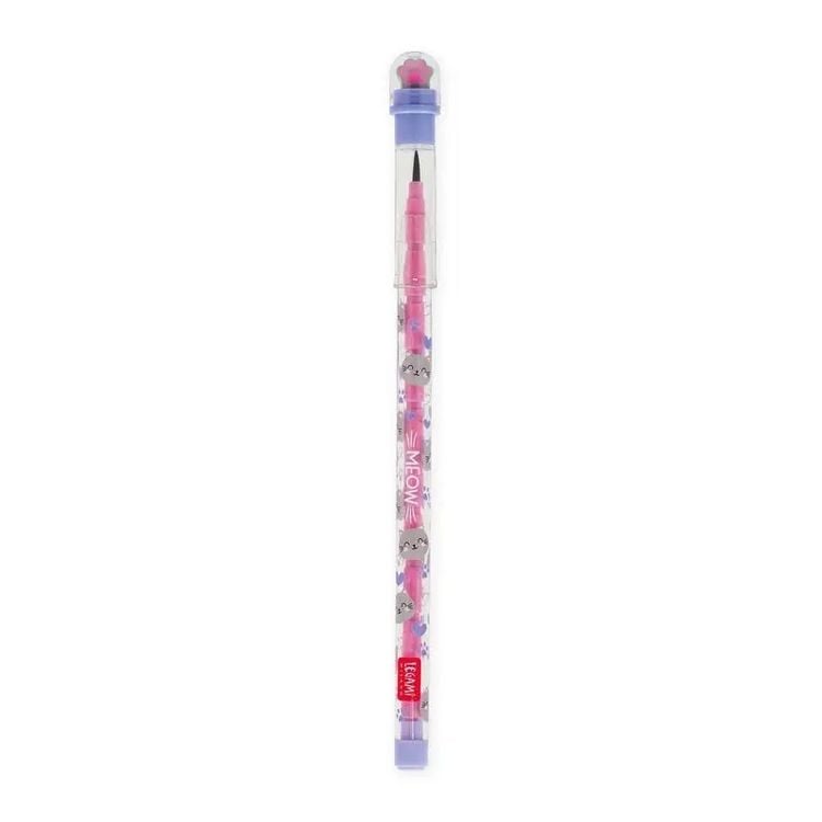Produktbild: Legami Stapelbarer Bleistift mit Radiergummi - Kätzchen