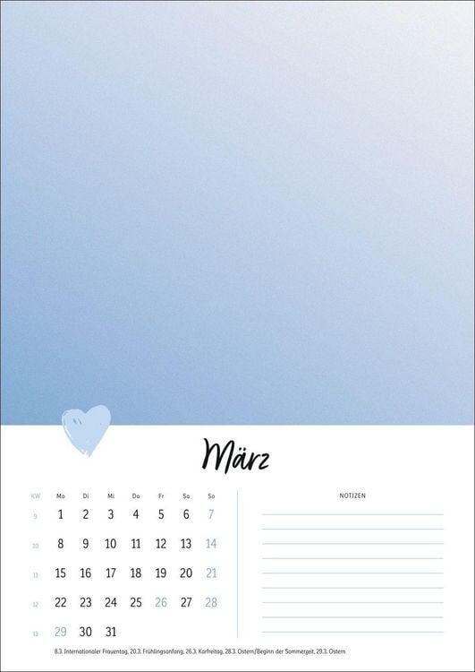 Produktbild: Kreativkalender Mit Liebe gemacht A4 2027