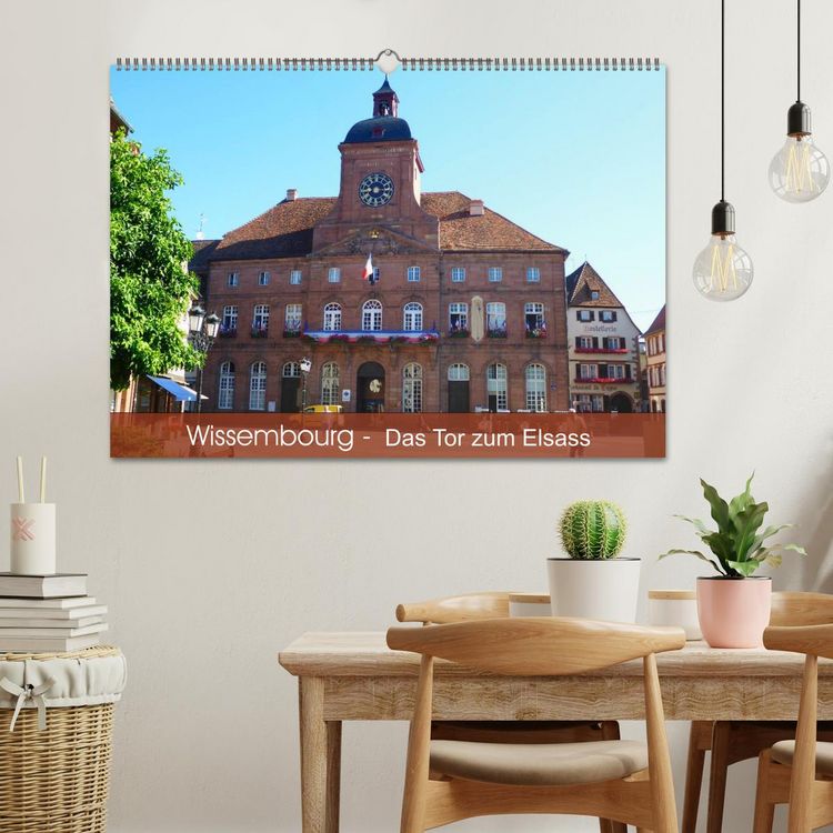 Produktbild: Wissembourg - Tor zum Elsass (Wandkalender 2027 DIN A2 quer), CALVENDO Monatskalender