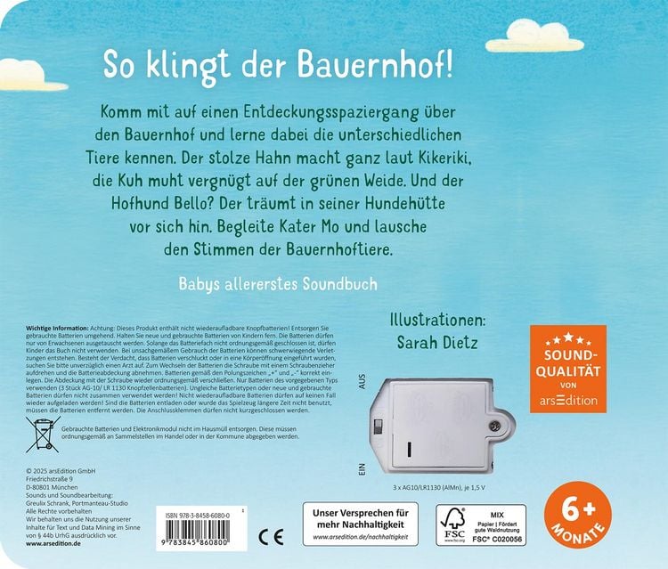 Produktbild: H&ouml;r mal, so klingt der Bauernhof!