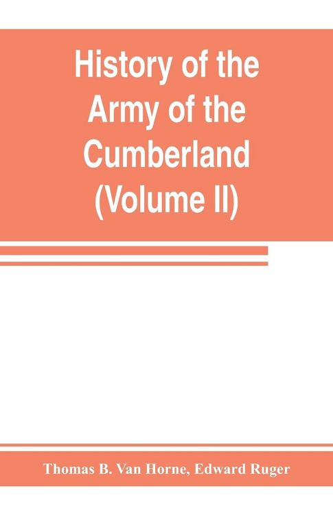 Produktbild: History of the Army of the Cumberland
