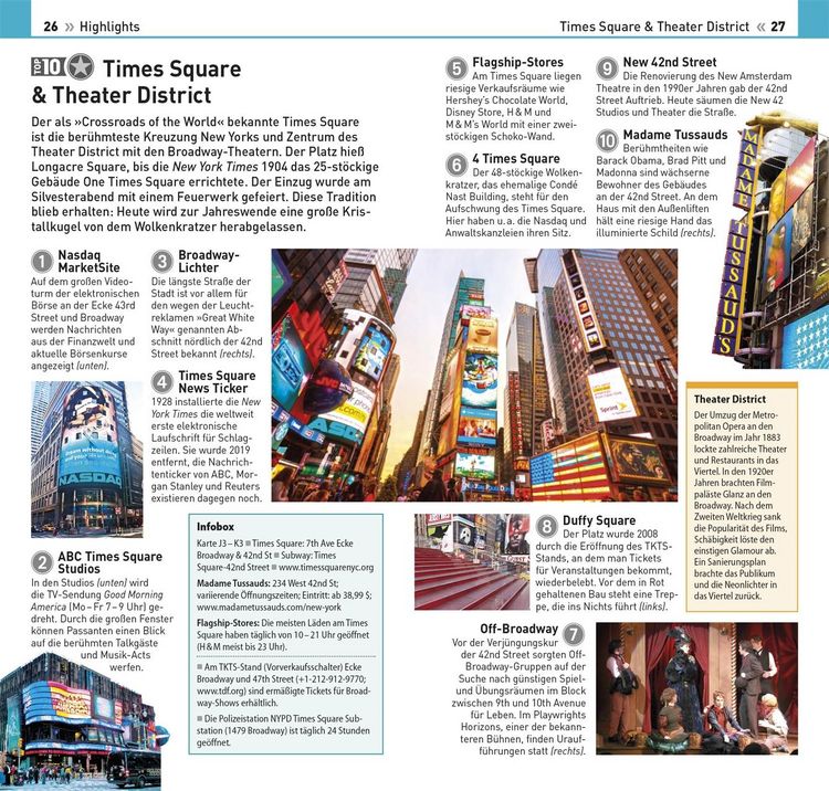 Produktbild: TOP10 Reisef&uuml;hrer New York