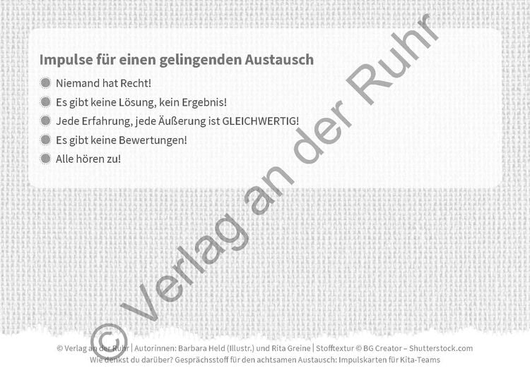 Produktbild: Wie denkst du dar&uuml;ber? &ndash; Gespr&auml;chsstoff f&uuml;r den achtsamen Austausch
