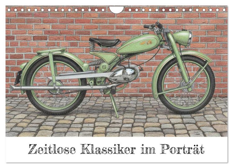 Produktbild: Zeitlose Klassiker im Portr&auml;t (Wandkalender 2027 DIN A4 quer), CALVENDO Monatskalender