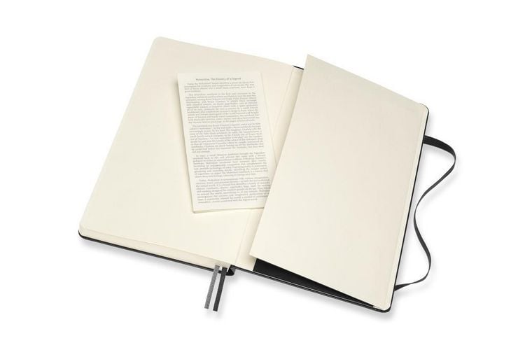 Produktbild: Moleskine Notizbuch Large/A5, Punktraster, Erweiterte Seitenanzahl, Schwarz