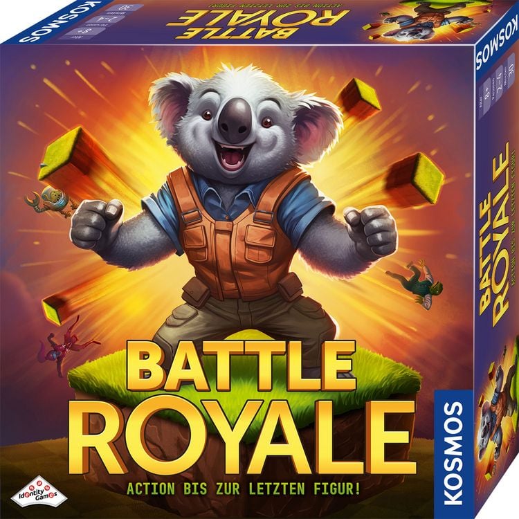 Produktbild: KOSMOS 684037 - Battle Royale, Action bis zur letzten Figur!, Familienspiel
